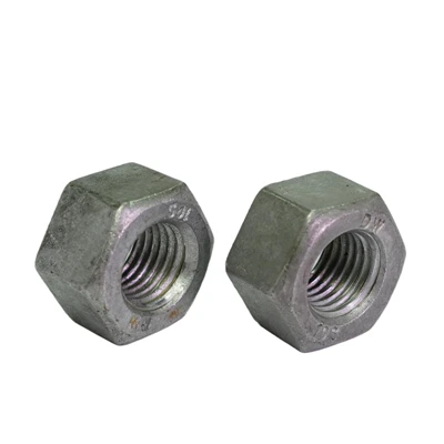 A563 femelles hexagonals pesades